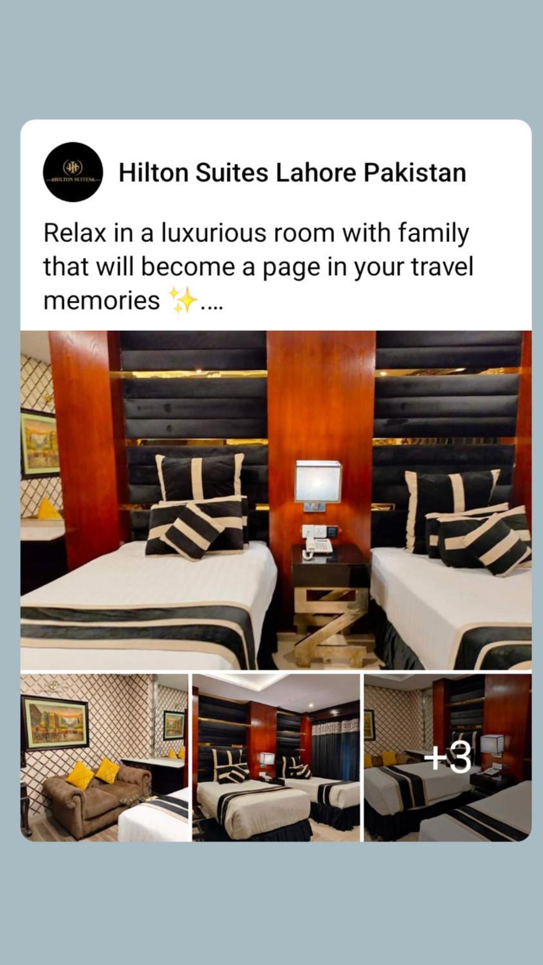 Hilton Suites Lahore Exteriör bild
